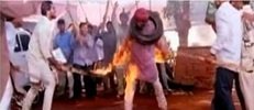 Sikhs were burnt with tires around their necks, who supplied the hindu's?