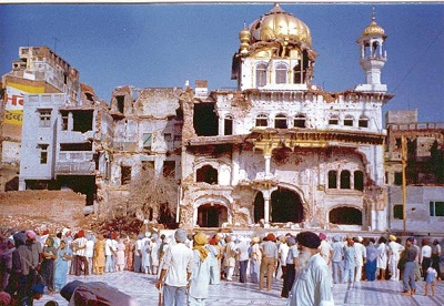 Akal Takht 1984