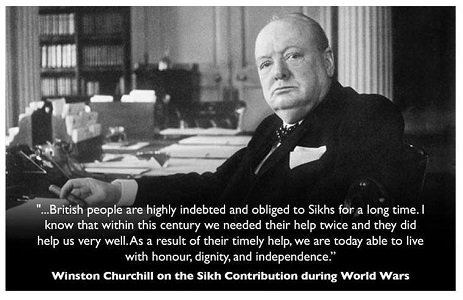 Winston Churchill Sikh quote