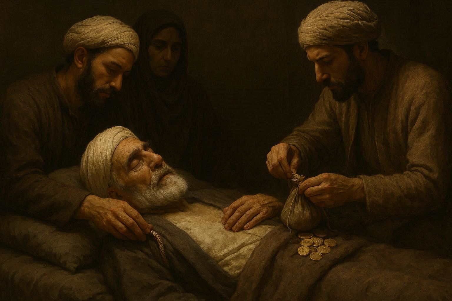 The merchant loses everything